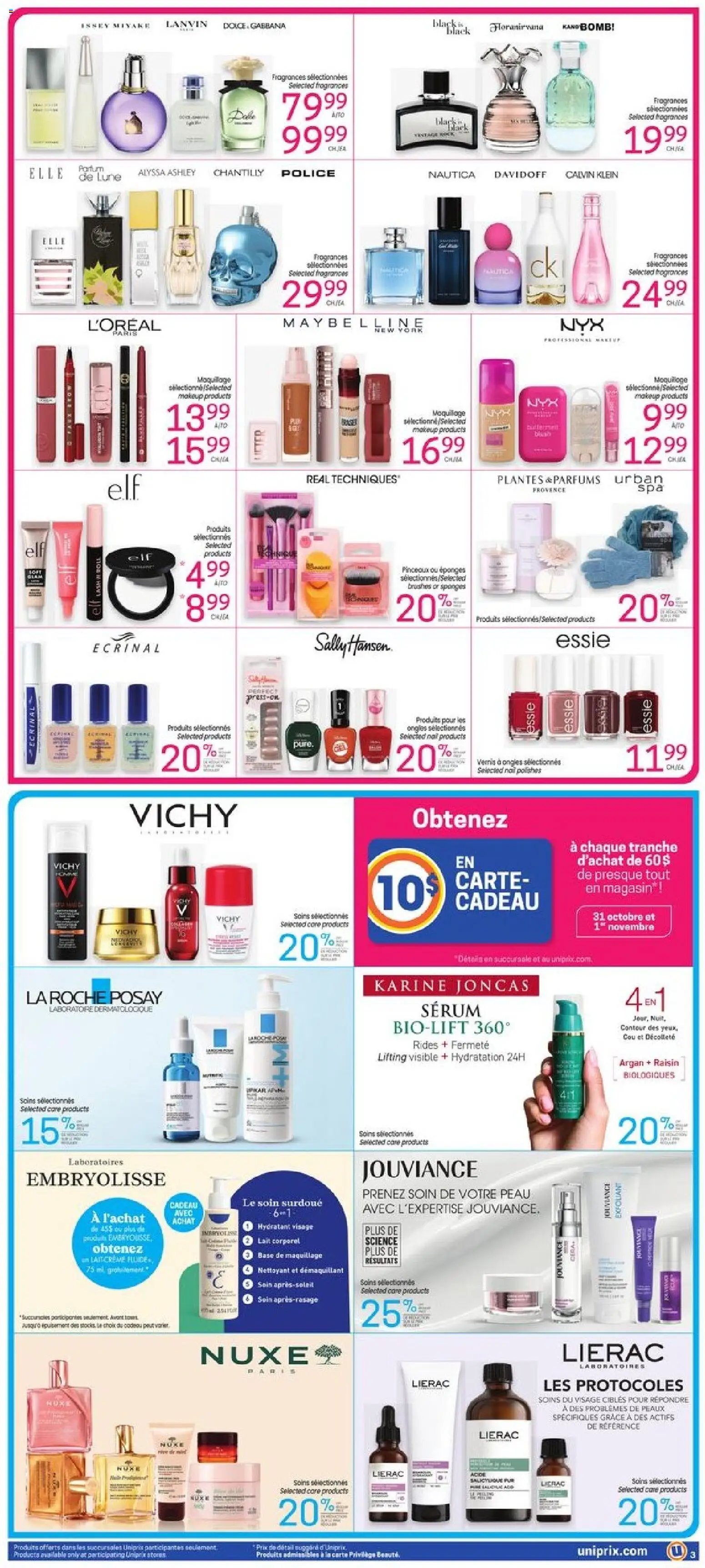 Uniprix flyer valid from Oct 29, 2026 | Page: 4