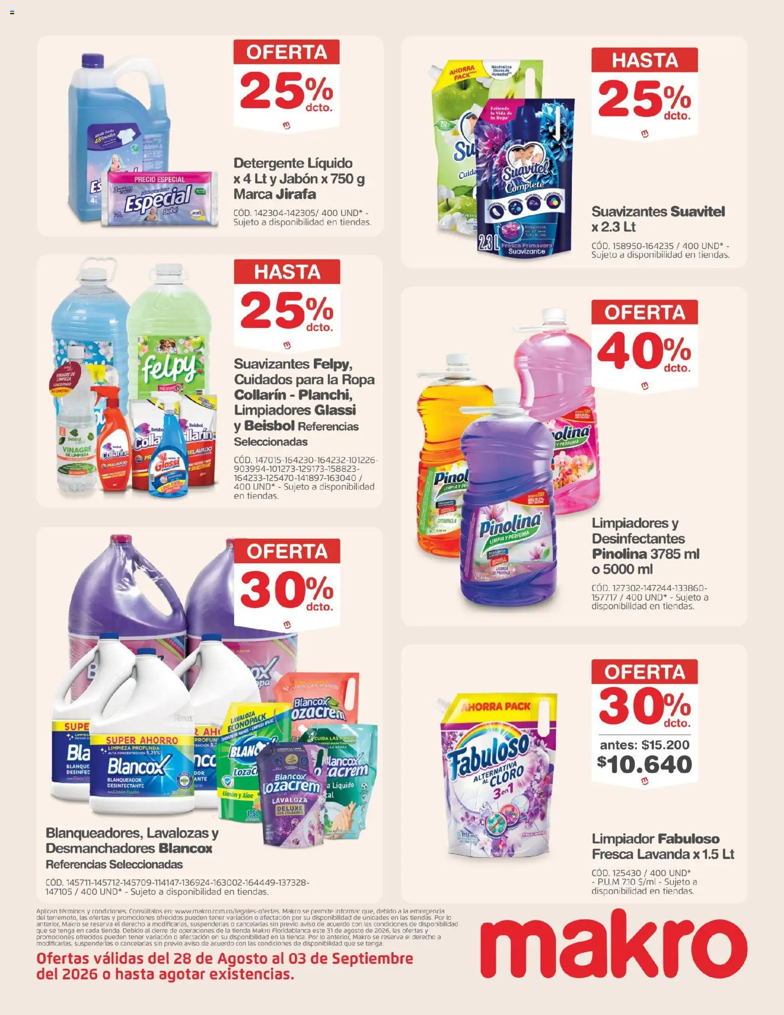 Makro revista - valida desde el 28/08/2026 | Página: 23
