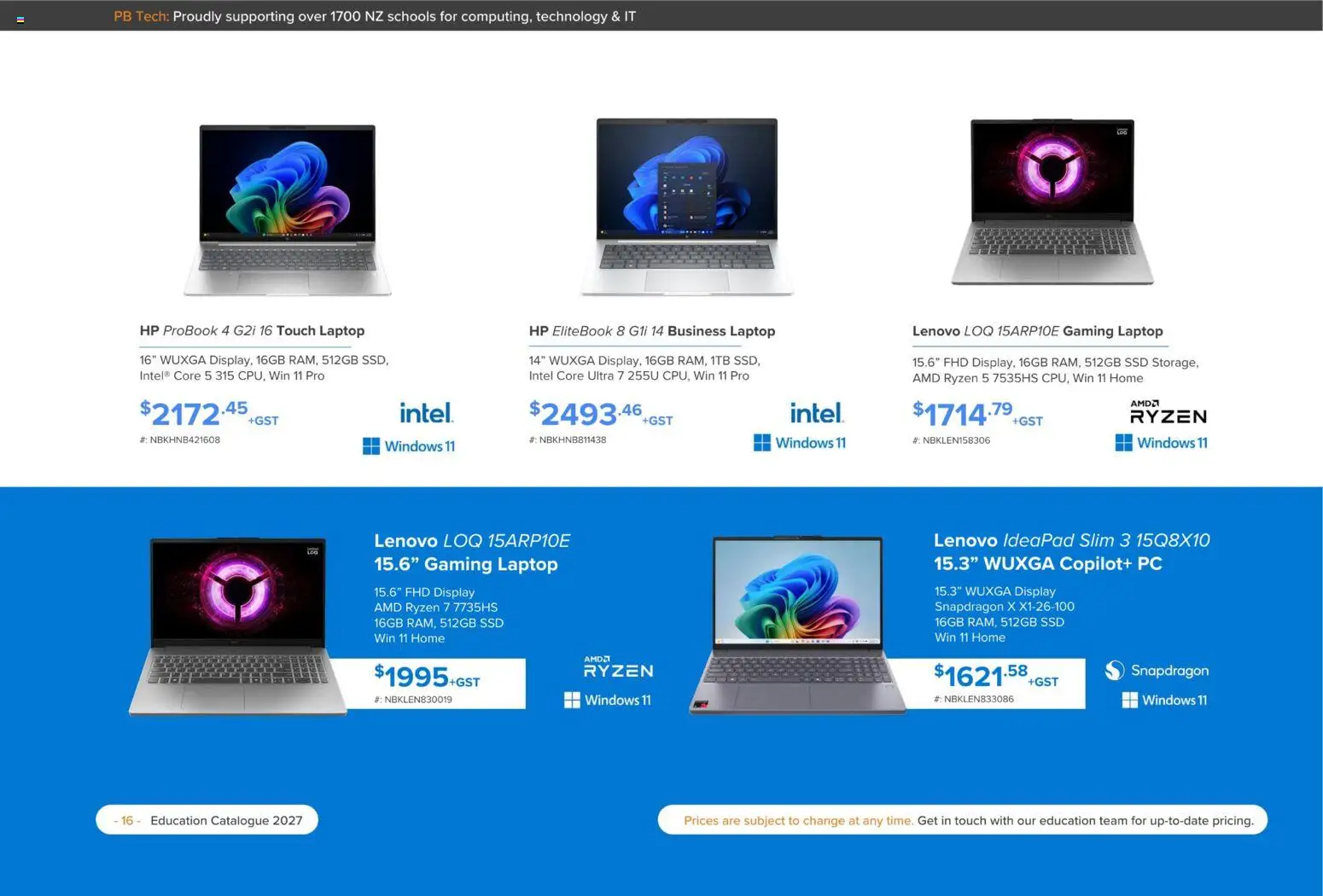 PB Tech catalogue from 15 Sept 2026 | Page: 16