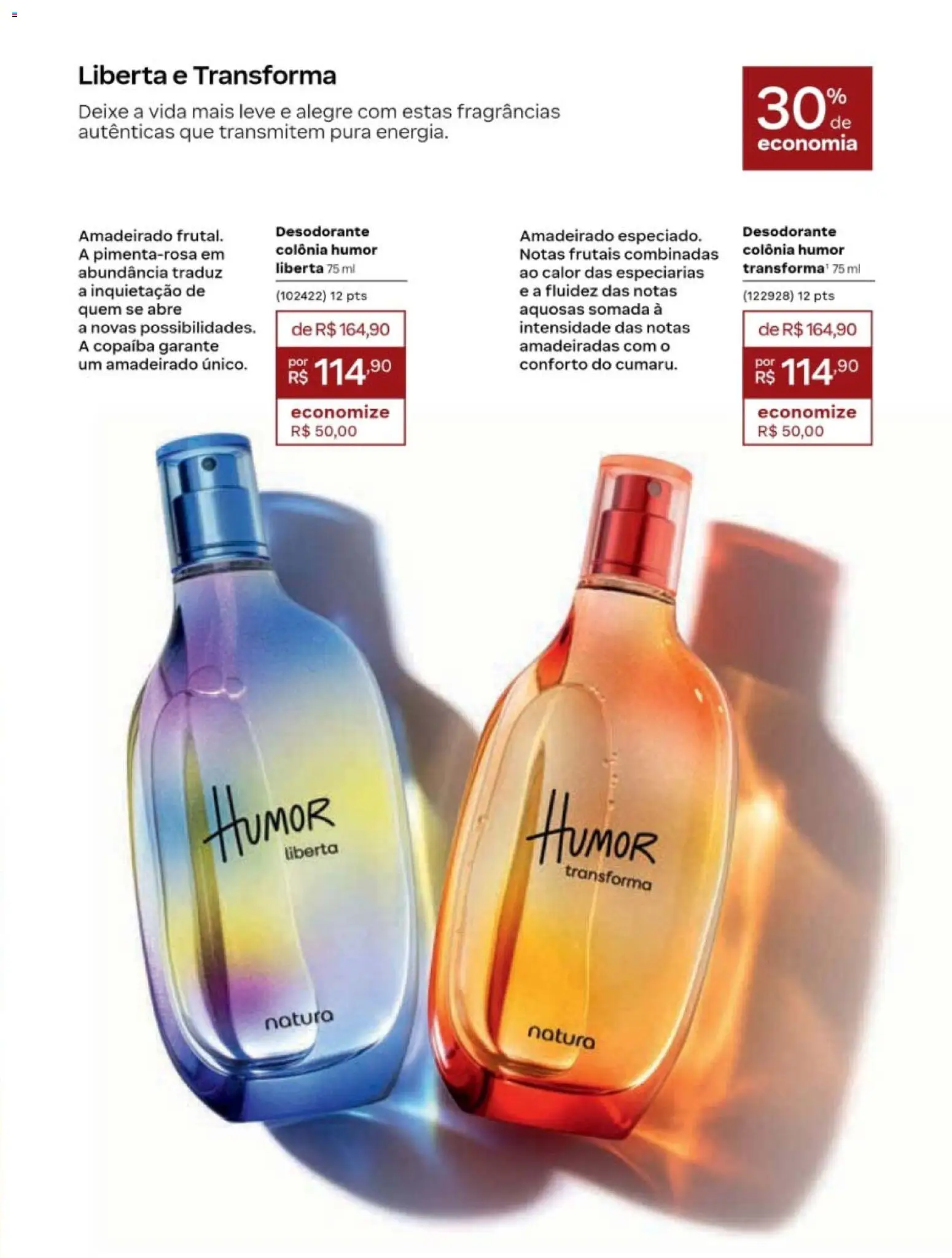 Natura Folheto - válido de 19/07/2026 | Página: 29 | Produtos: Desodorante