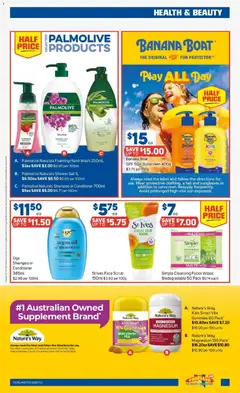 Preview of Foodland catalogue - valid from 23/09/2026 | Page: 33 | Products: Shampoo, Oil, Argan oil, Multivitamin