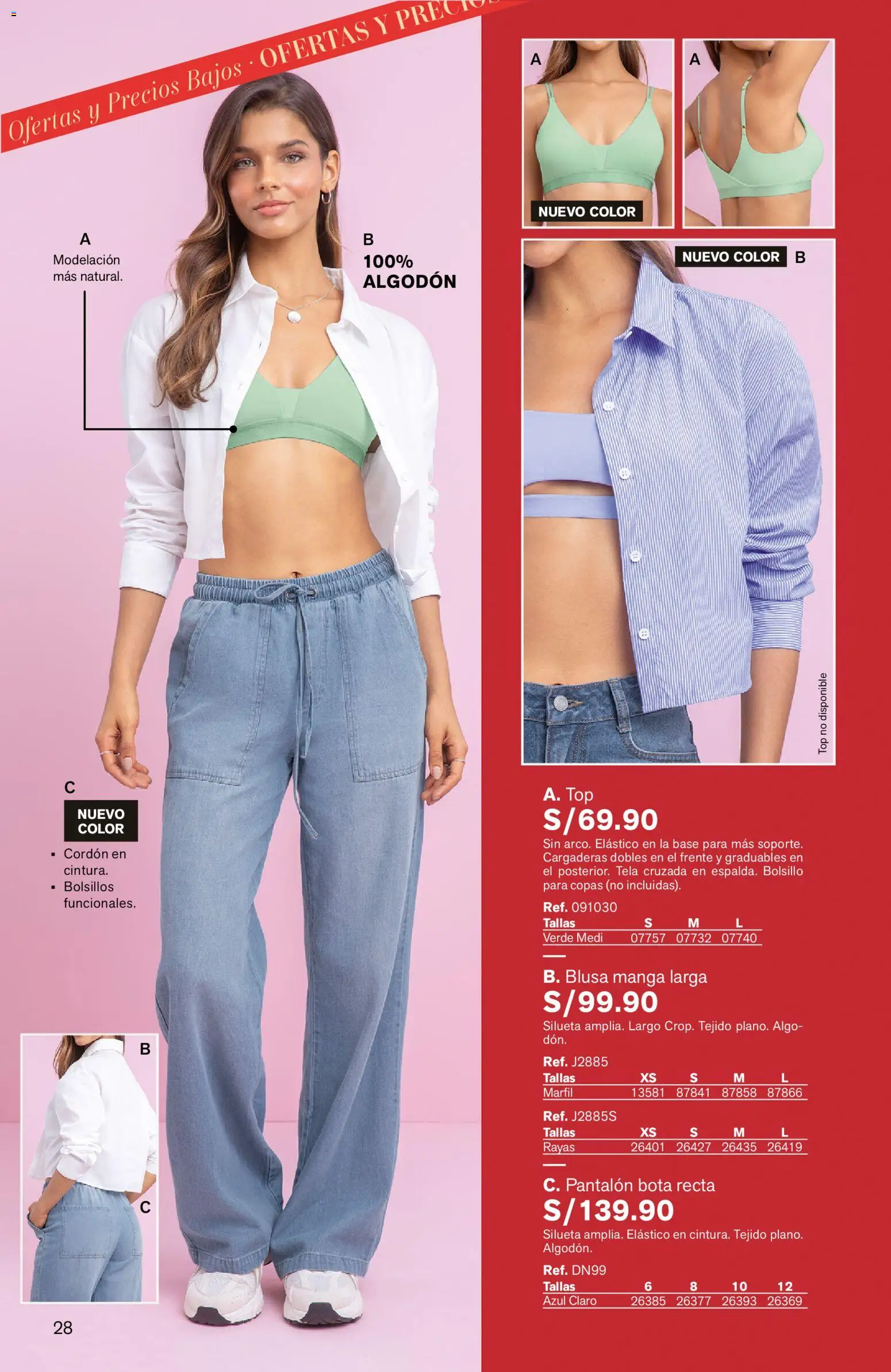 Catálogo Leonisa válido desde 25/06/2026 | Página: 28 | Productos: Blusa