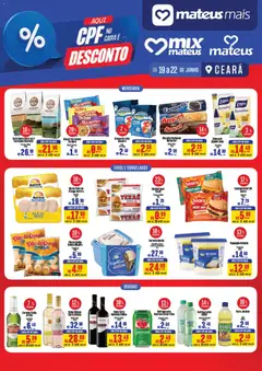 Mateus ofertas Descontos App Mateus mais - Pré-Visualização do folheto da loja Mateus, válido de 19/06/2026