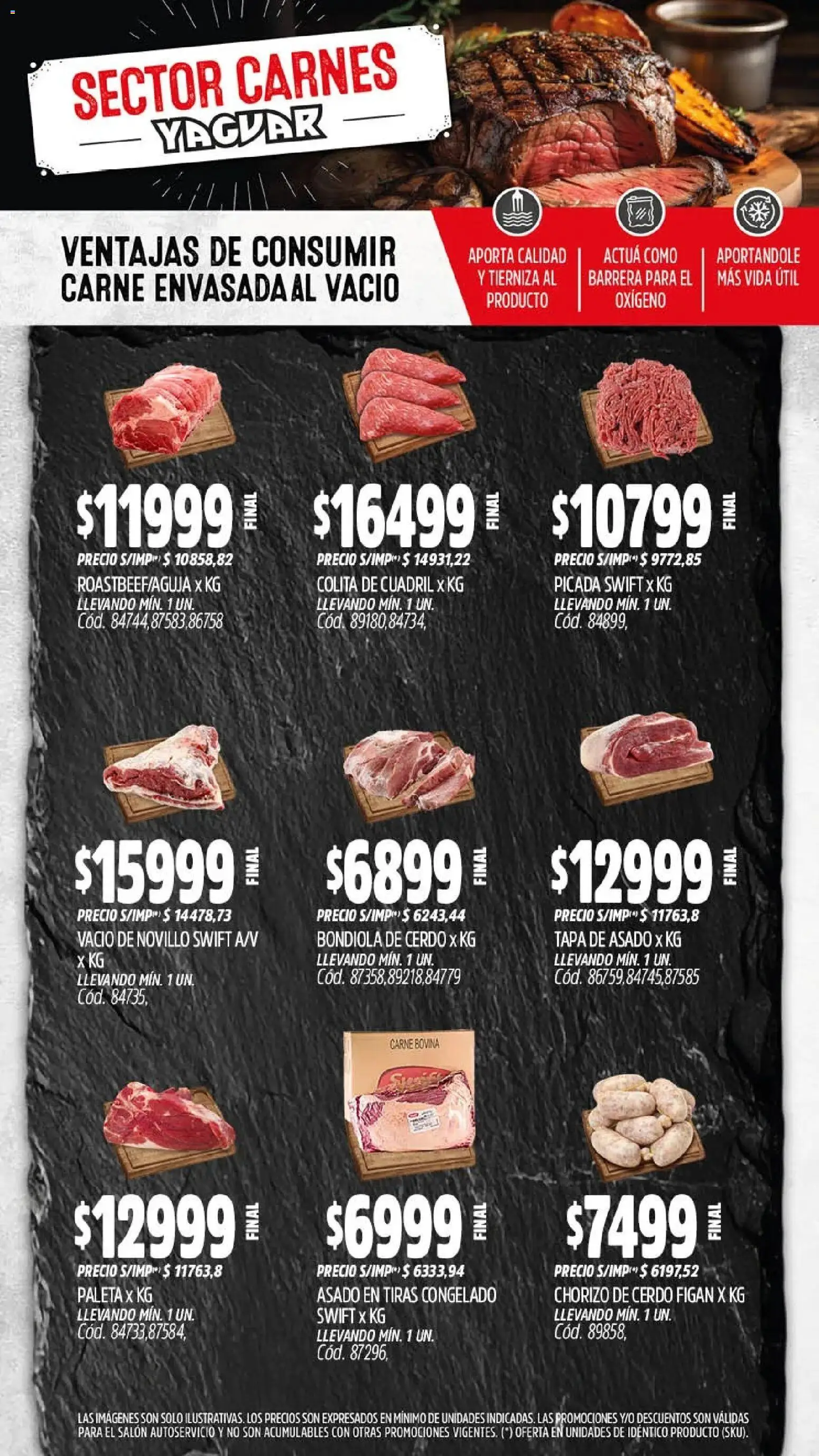Yaguar - Oferta Semanal Santa Fé │ válido desde el 11.05.2026 | Página: 5 | Productos: Paleta, Chorizo, Cerdo