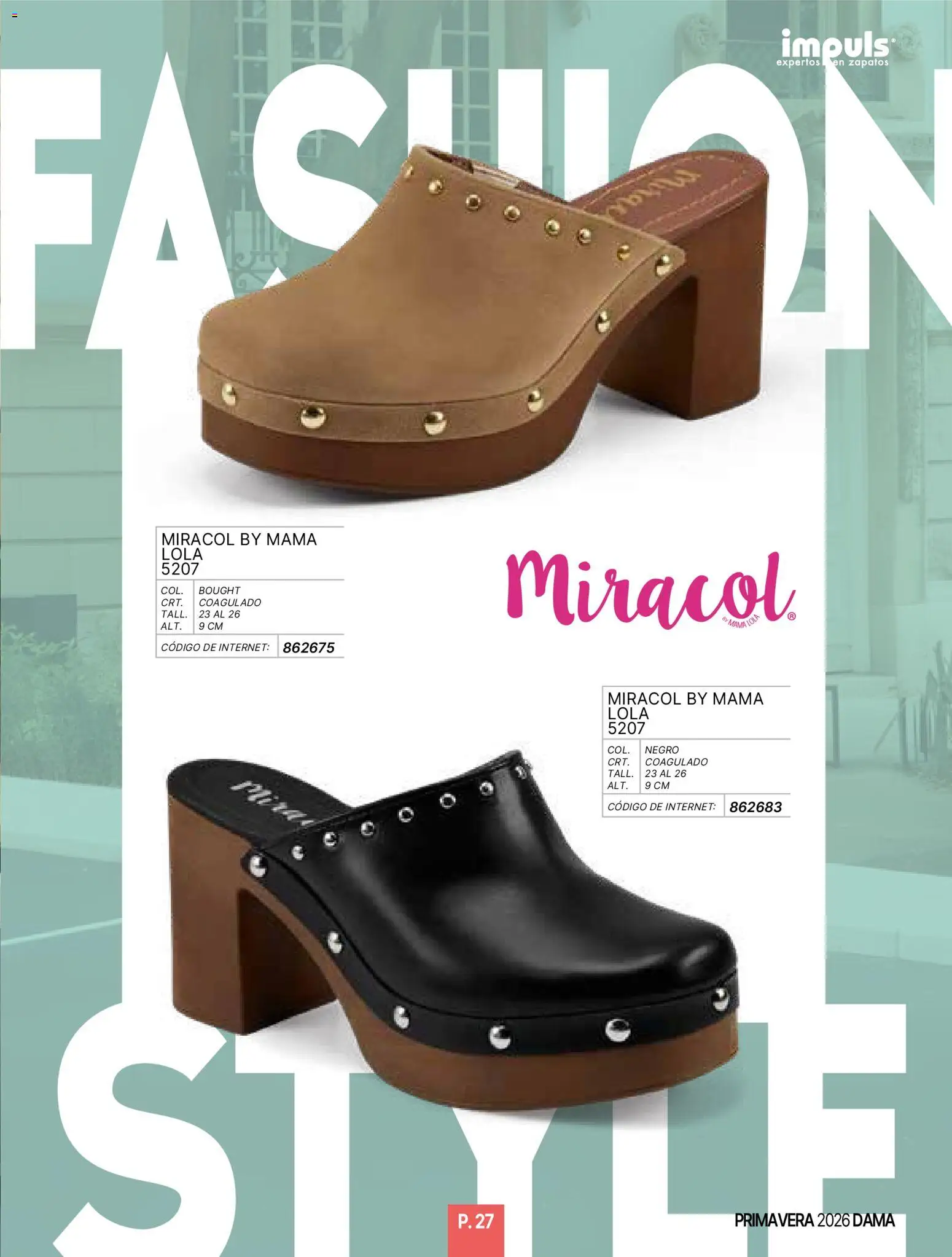 Nuevas ofertas de Impuls válidas en toda la República Mexicana desde el 01.01.2026. ¡Encuentra las mejores ofertas en Impuls catálogo Primavera! | Página: 29 | Productos: Zapatos