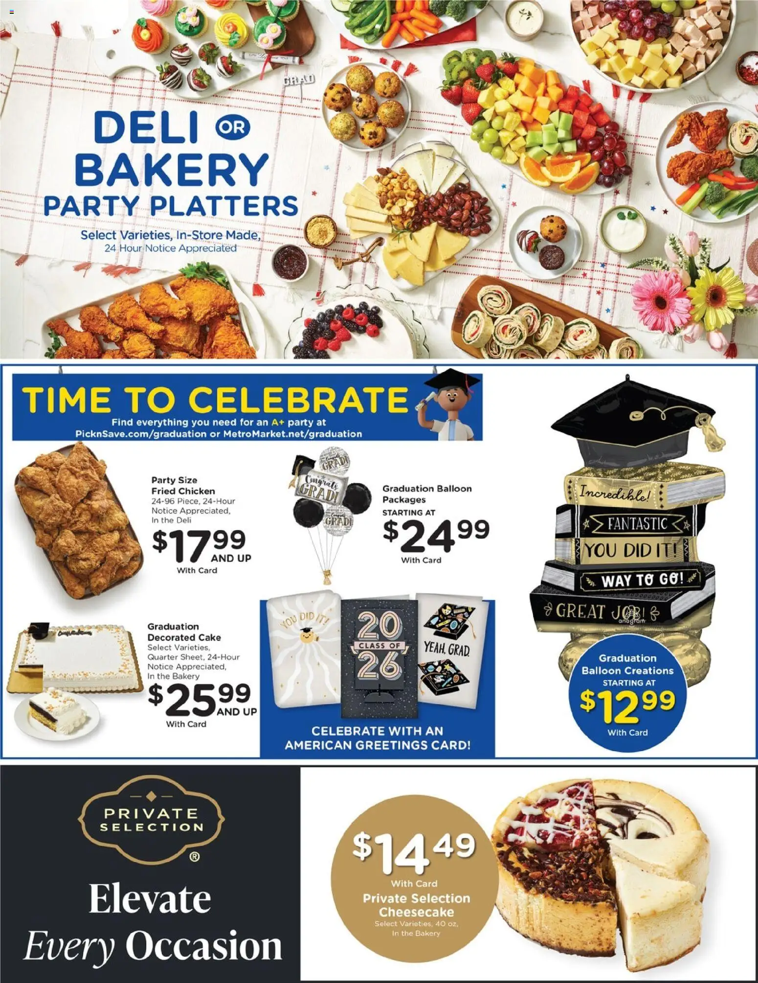 Pick ‘n Save Weekly Ad - valid from 03.06.2026 | Page: 10 | Products: Bakery, Cheesecake