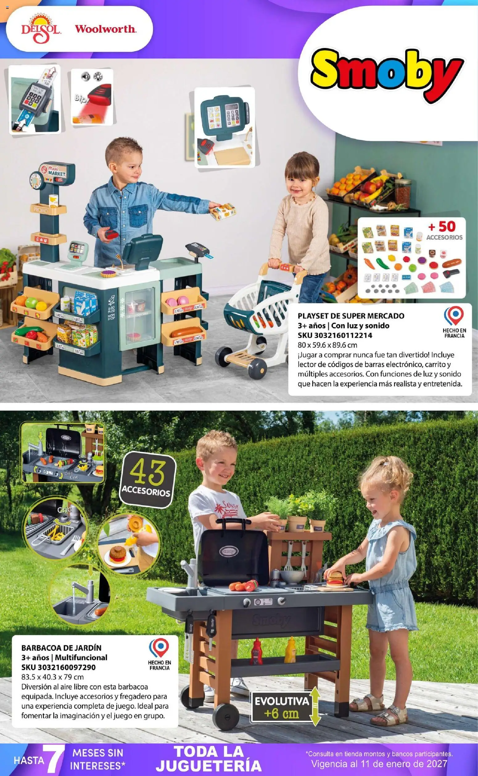 Nuevas ofertas de Del Sol y Woolworth válidas en toda la República Mexicana desde el 01/10/2026. ¡Encuentra las mejores ofertas en Del Sol y Woolworth catálogo El Castillo del Juguete! | Página: 101 | Productos: Juego