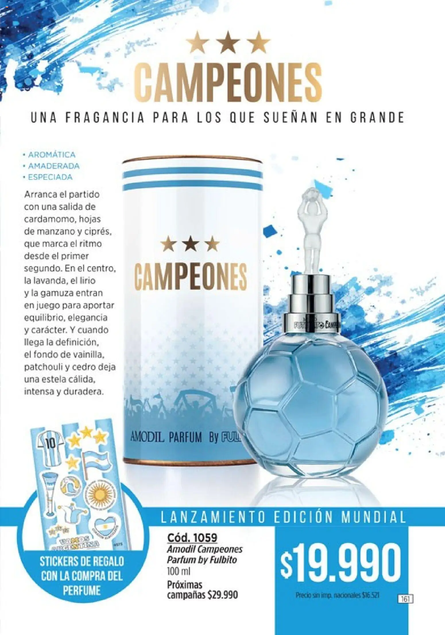 Catálogo Amodil Campaña 9 │ válido desde el 05.05.2026 | Página: 161 | Productos: Perfume, Fragancia, Gamuza