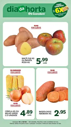 Supermercado Guanabara - Ofertas da semana - Pré-Visualização do folheto da loja Supermercado Guanabara, válido de 02.06.2026