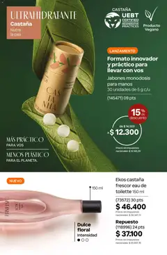Vista previa Catálogo Natura Ciclo 10 válido desde el 30/06/2026 | Página: 211 | Productos: Eau de toilette, Jabón, Pan
