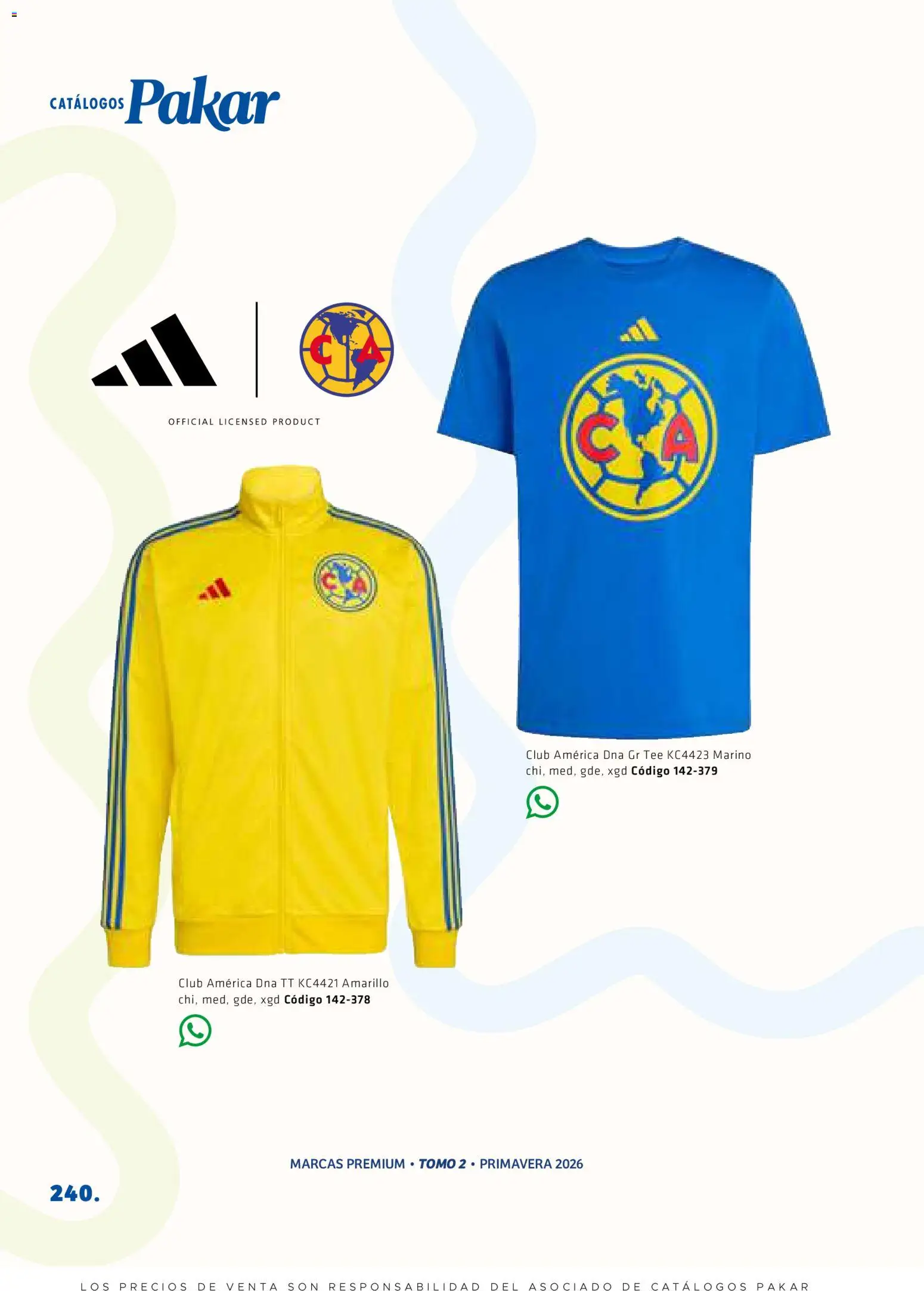 Nuevas ofertas de SC Pakar válidas en toda la República Mexicana desde el 27/02/2026. ¡Encuentra las mejores ofertas en SC Pakar catálogo Premium Men Tomo 2! | Página: 240