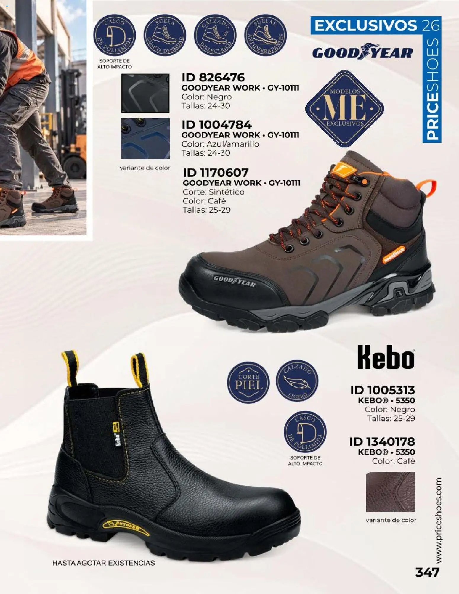 Nuevas ofertas de Price Shoes válidas en toda la República Mexicana desde el 01/10/2026. ¡Encuentra las mejores ofertas en Price Shoes catálogo Exclusivos! | Página: 347