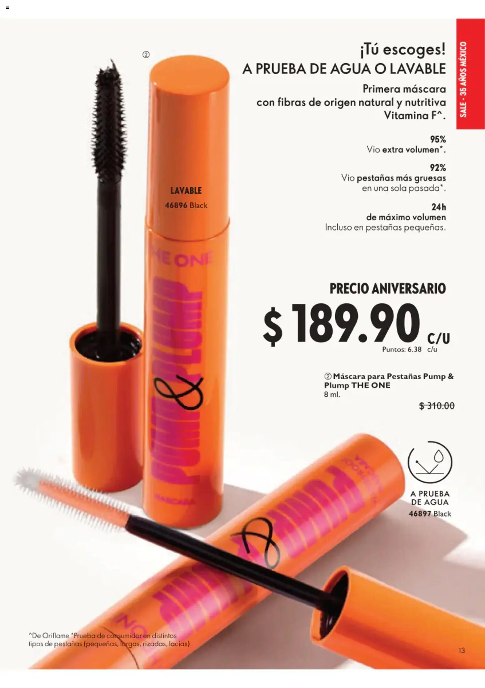 Nuevas ofertas de Oriflame válidas en toda la República Mexicana desde el 01/08/2026. ¡Encuentra las mejores ofertas en Oriflame campaña 11 2026! | Página: 13 | Productos: Máscara, Agua