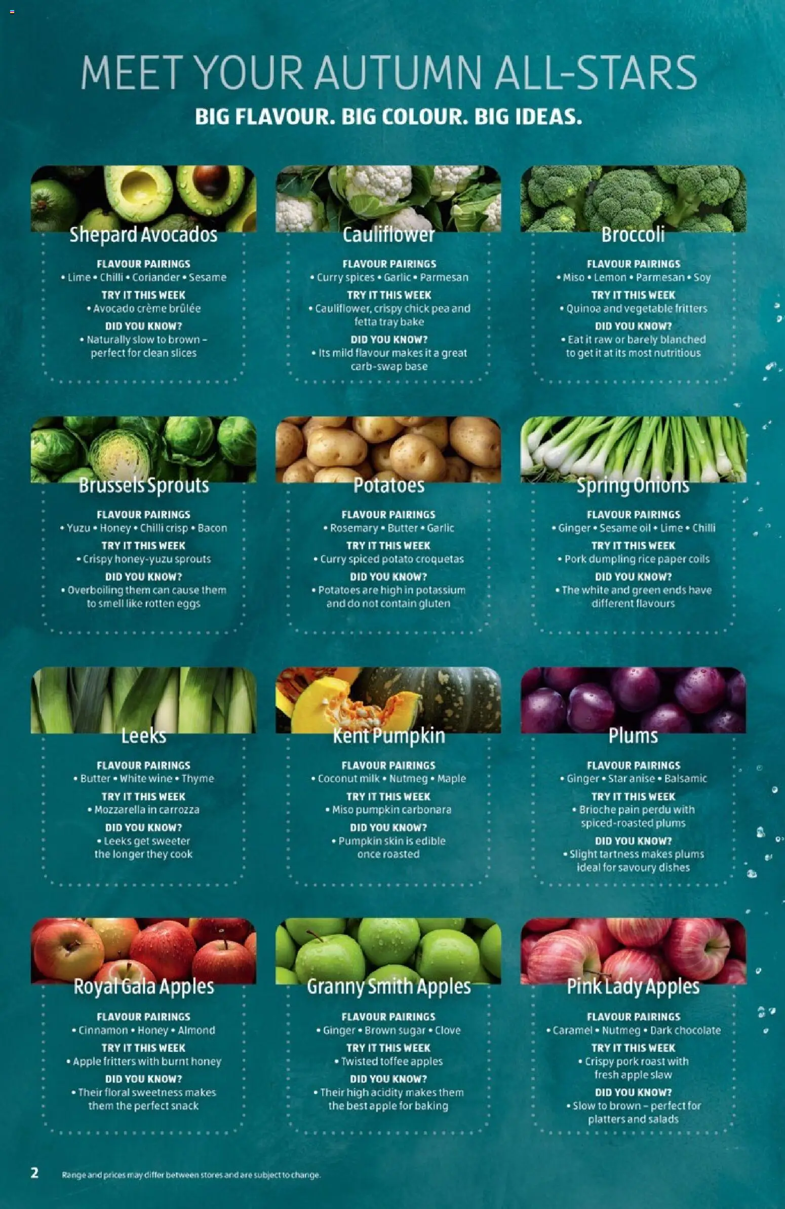Aldi catalogue - valid from 04.03.2026 | Page: 2 | Products: Curry, Avocado, Potatoes, Pumpkin