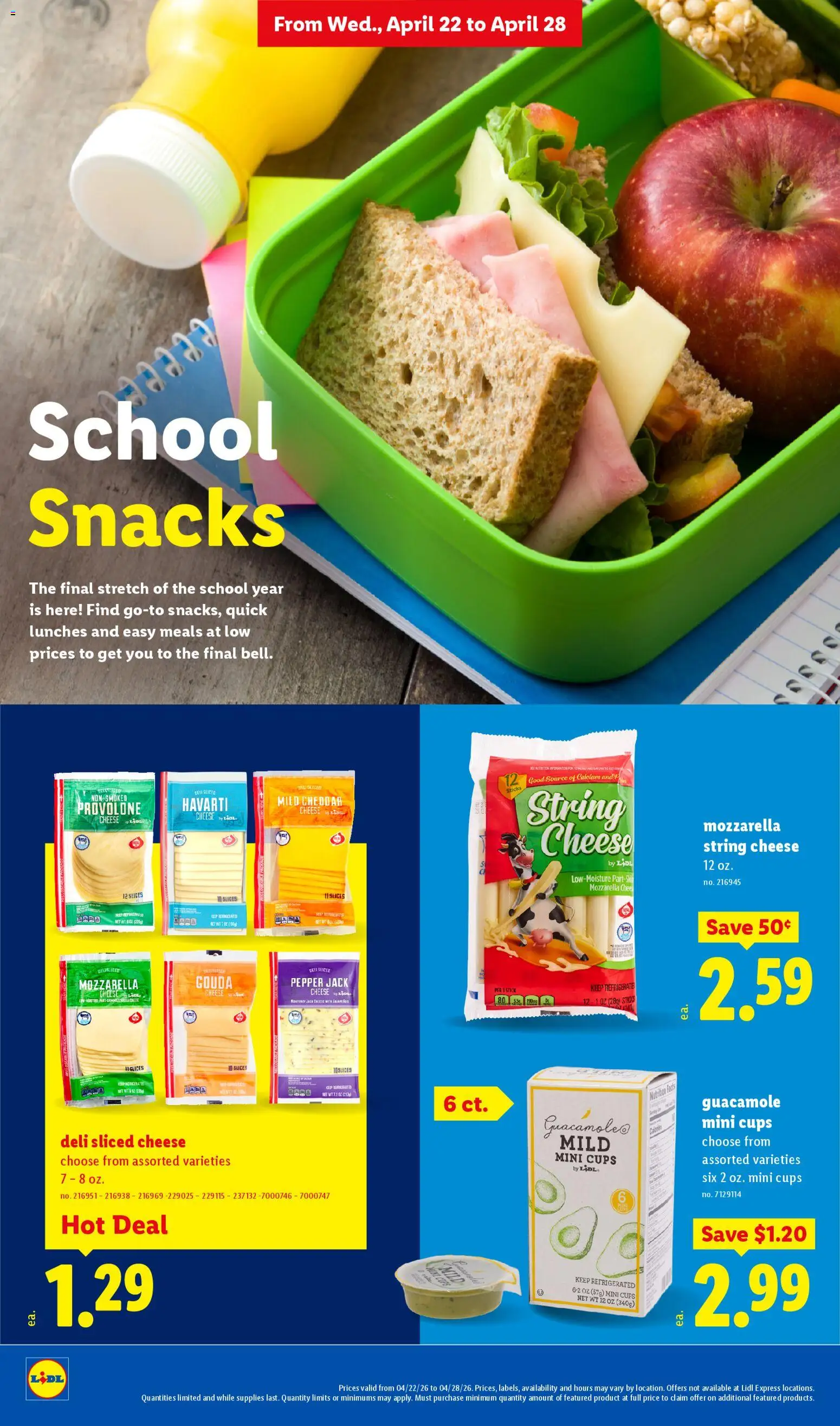 Lidl Weekly Ad - valid from 22.04.2026 | Page: 20 | Products: Cheese, Pepper
