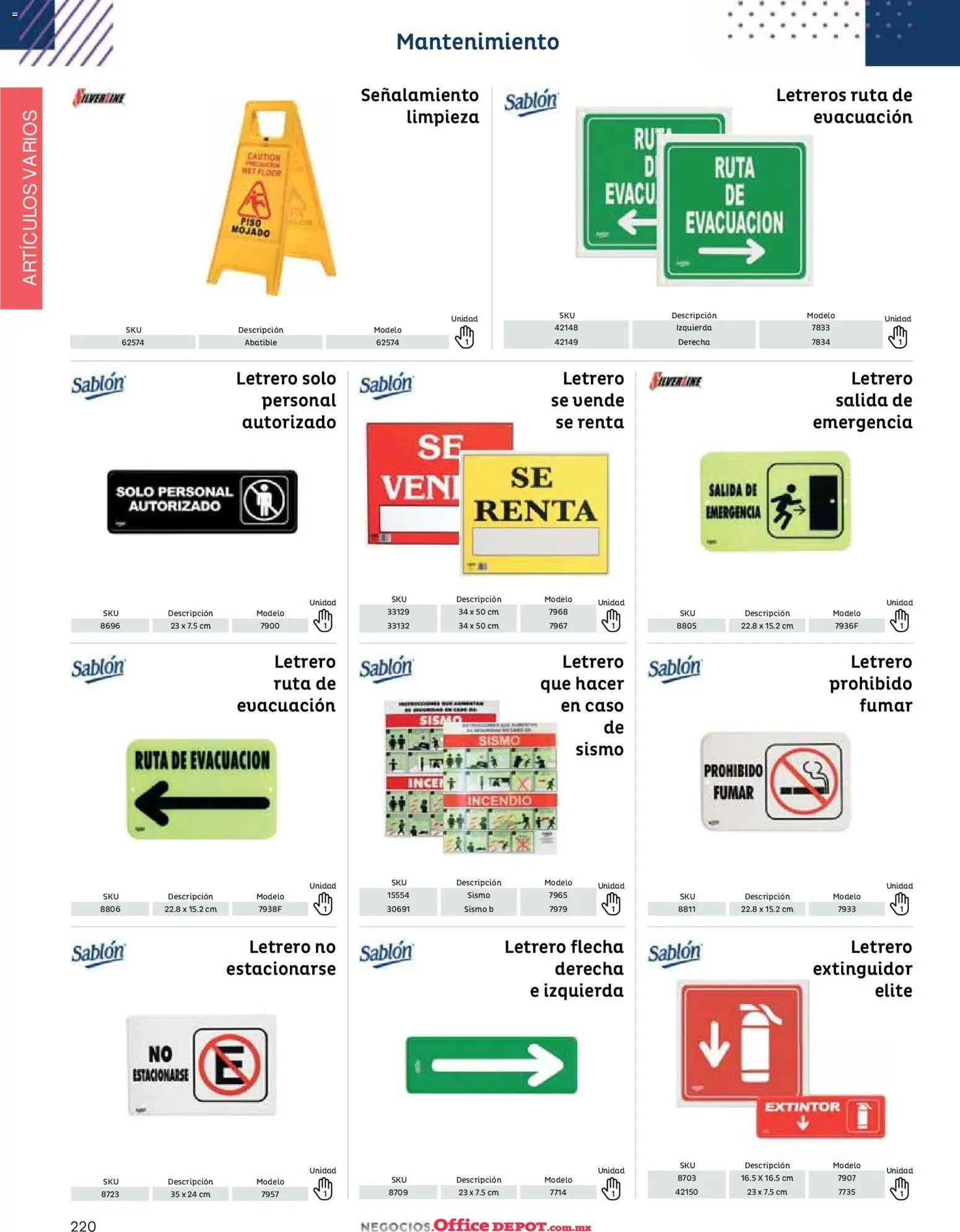 Nuevas ofertas de Office Depot válidas en toda la República Mexicana desde el 12/01/2026. ¡Encuentra las mejores ofertas en Office Depot catálogo 2026! | Página: 222