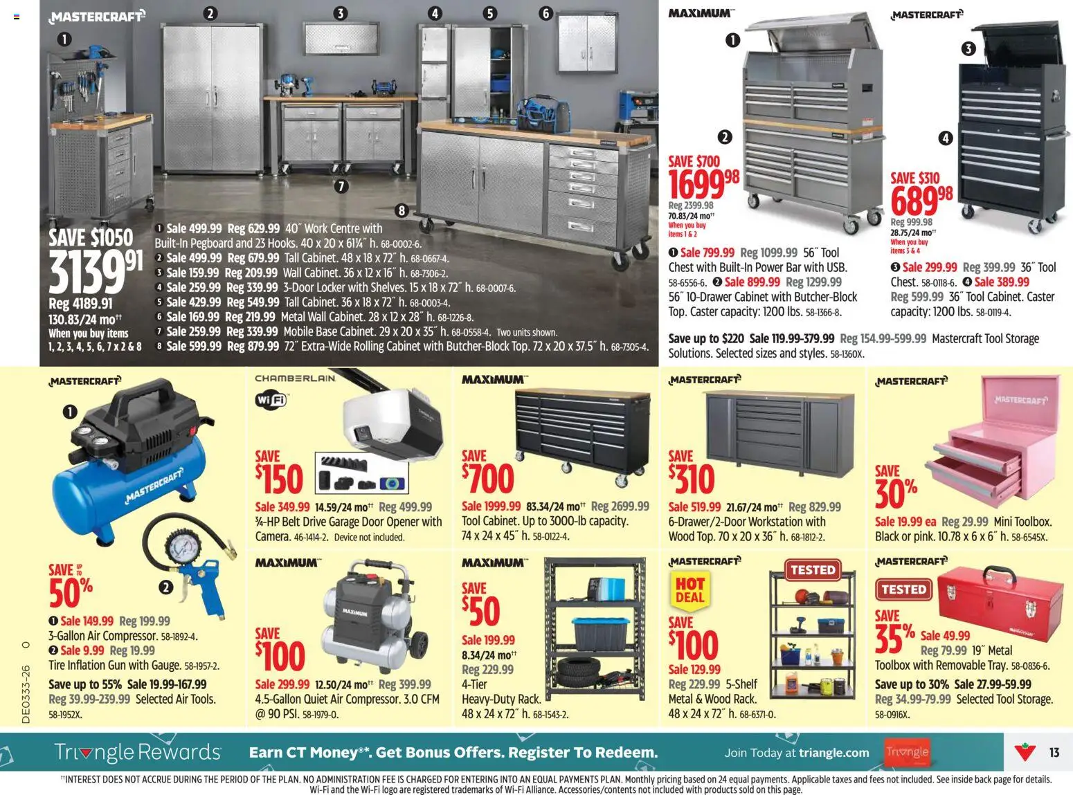 Canadian Tire flyer valid from Aug 13, 2026 | Page: 13