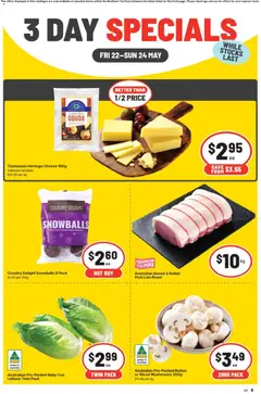 Preview of IGA 3 Day Specials - NT - valid from 22.05.2026