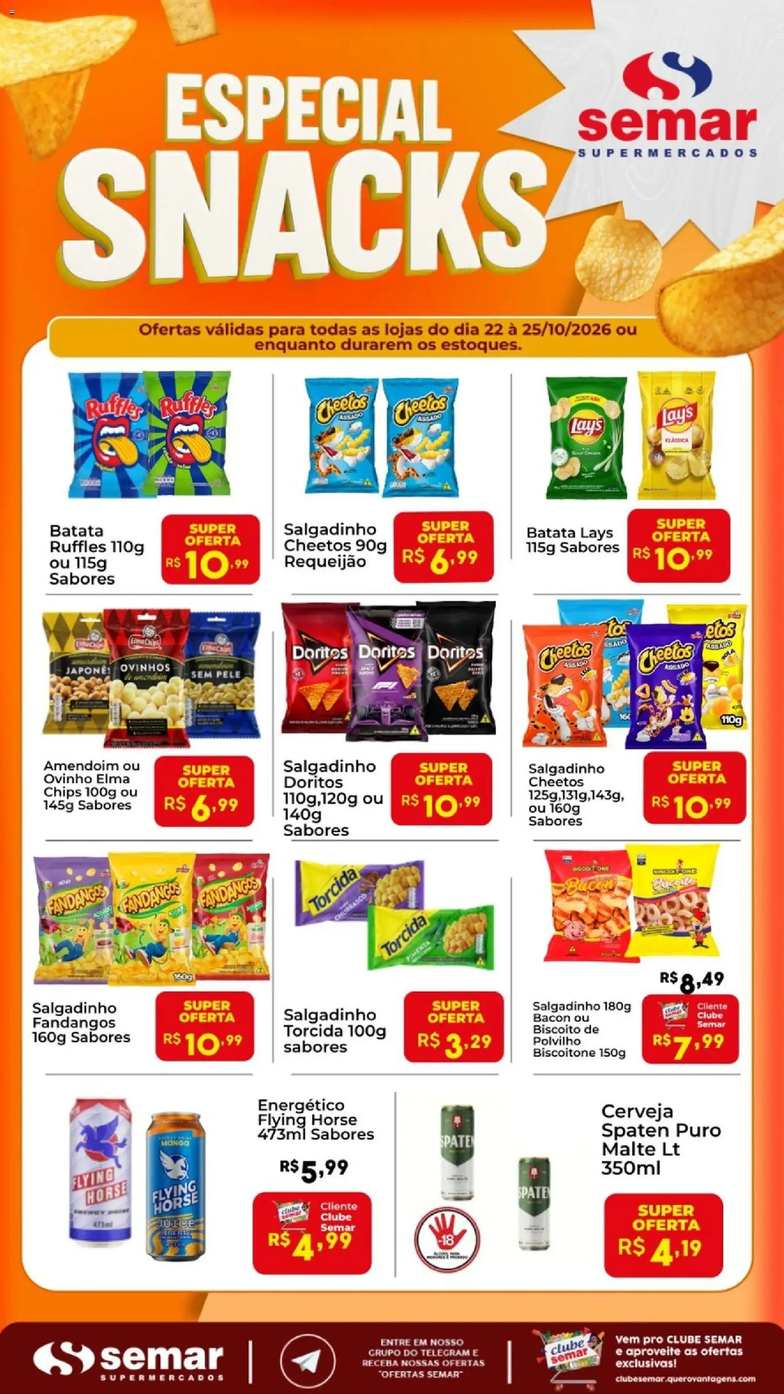 Semar Supermercado Folheto - válido de 22/10/2026 | Página: 1