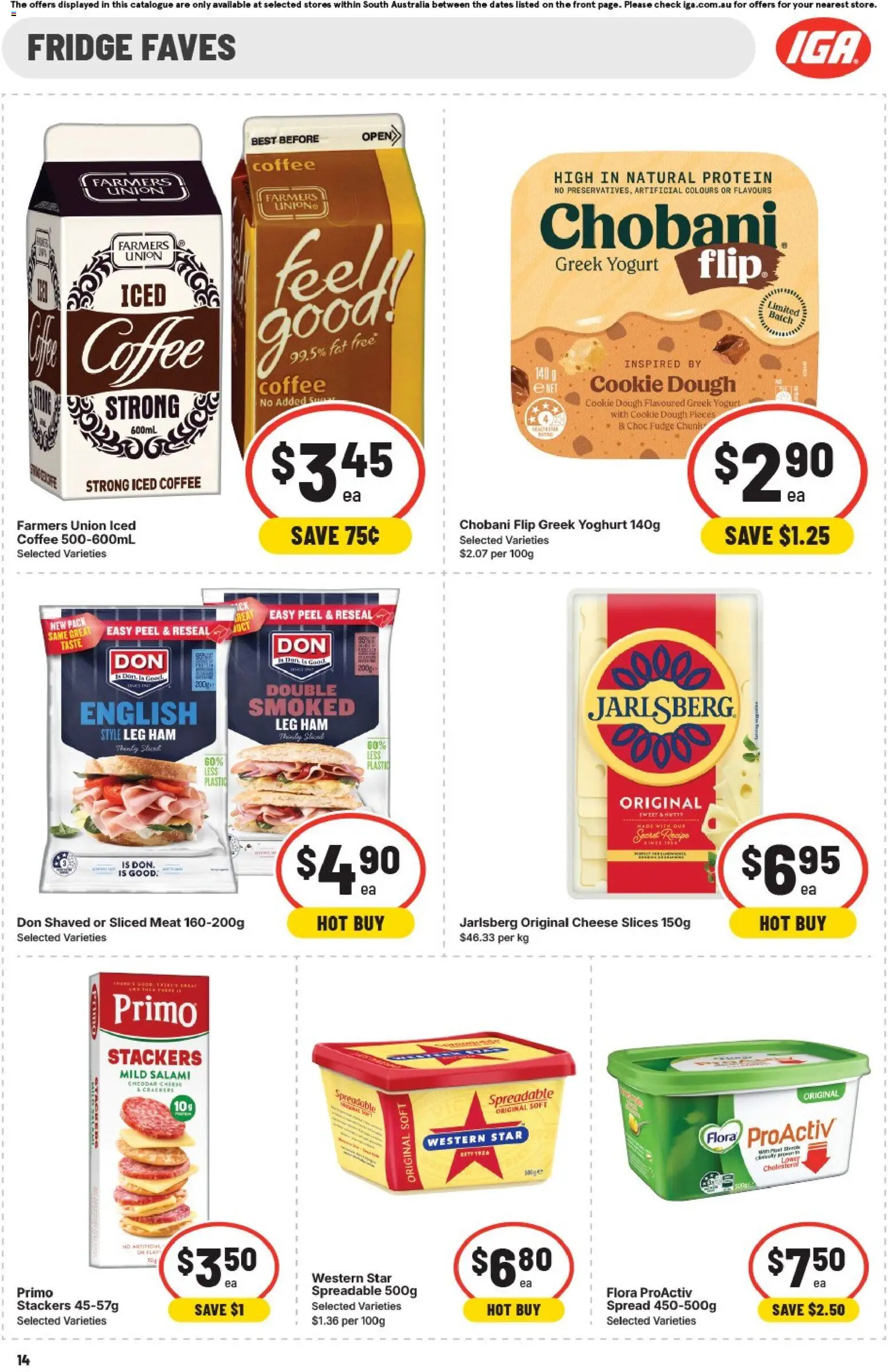 IGA catalogue - valid from 02/09/2026 | Page: 11 | Products: Protein, Coffee, Greek yogurt, Fridge