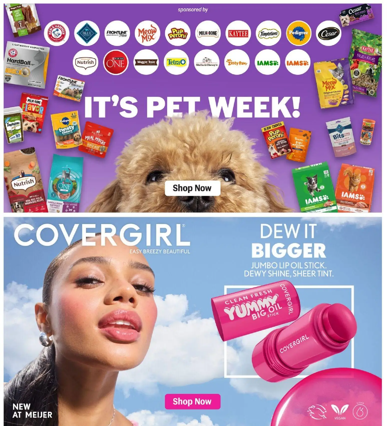 Meijer Weekly Ad - valid from 07/08/2026 | Page: 40 | Products: Oil, Rice, Beef, Pea