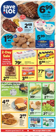 Preview of Save a Lot weekly ads valid from 17.06.2026