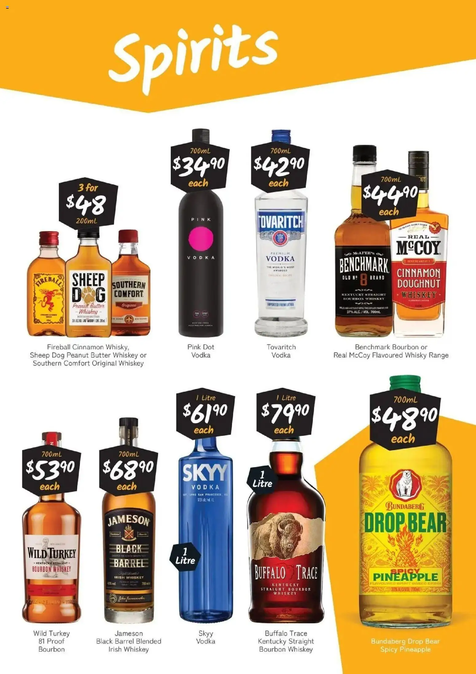 Cellarbrations catalogue - valid from 17.05.2026 | Page: 5 | Products: Pineapple, Bourbon, Vodka, Whiskey