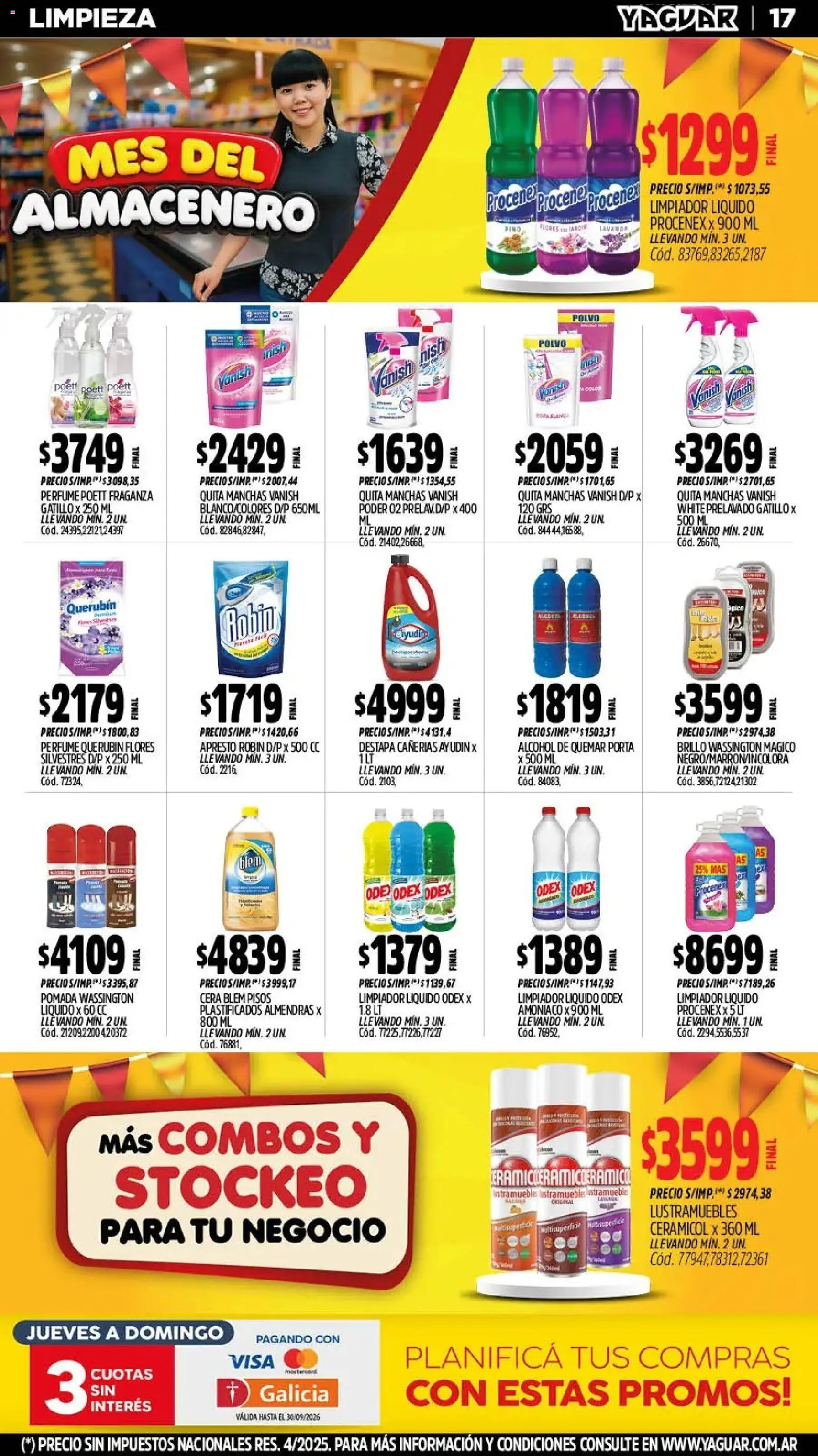 Yaguar - Oferta Semanal San Juan │ válido desde el 21/09/2026 | Página: 17 | Productos: Perfume, Polvo, Brillo, Limpiador