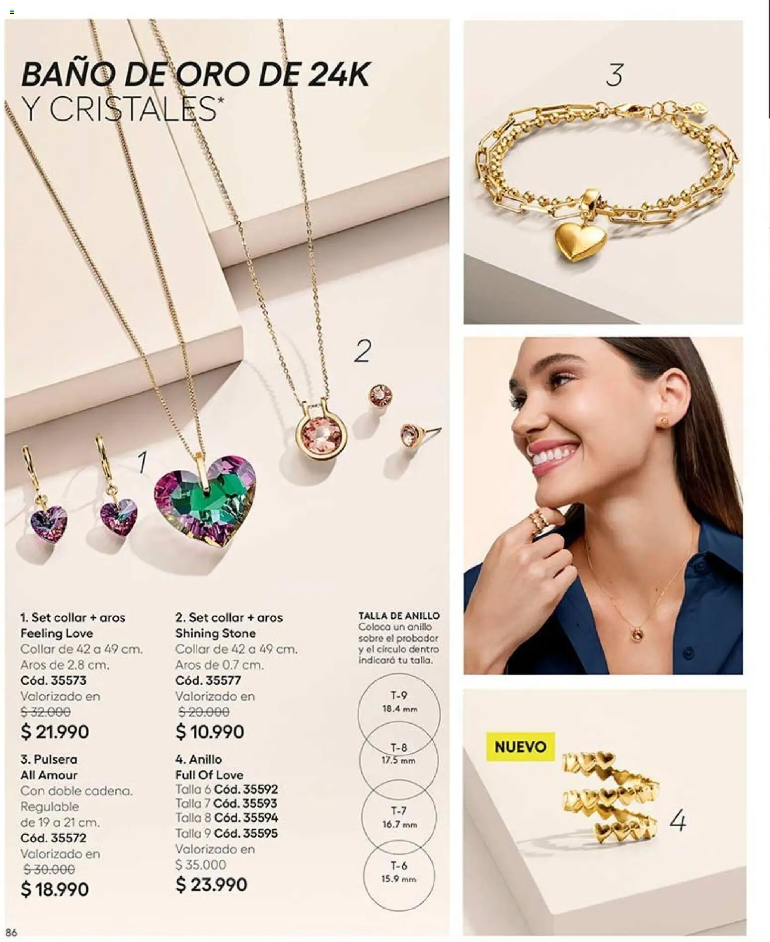 Catálogo Ésika Campaña 15 │ válido desde el 06.09.2026 | Página: 88 | Productos: Baño, Pulsera, Anillo, Sobre
