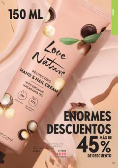 Vista previa de folleto Oriflame catálogo - Campaña 13 de la Oriflame válido desde 12/09/2026 | Página: 129 | Productos: Aceite, Crema