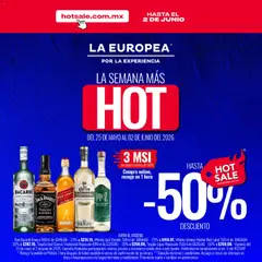 Vista previa de La Europea Hot Sale, nuevo folleto de la tienda, válido en México a partir del 25.05.2026