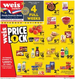 Preview of Weis weekly ads valid from 07/16/2026