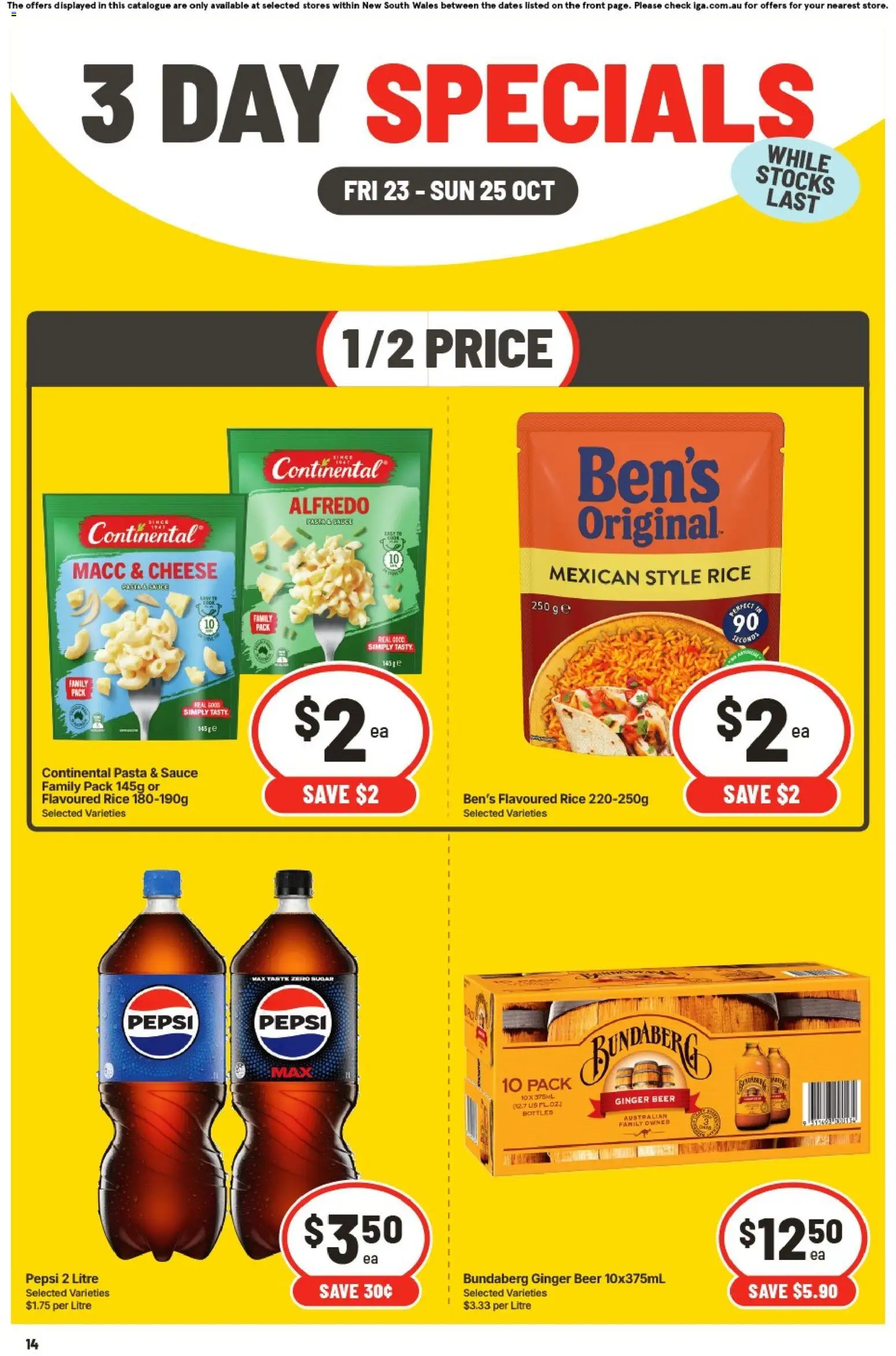 IGA catalogue - valid from 23/10/2026 | Page: 1