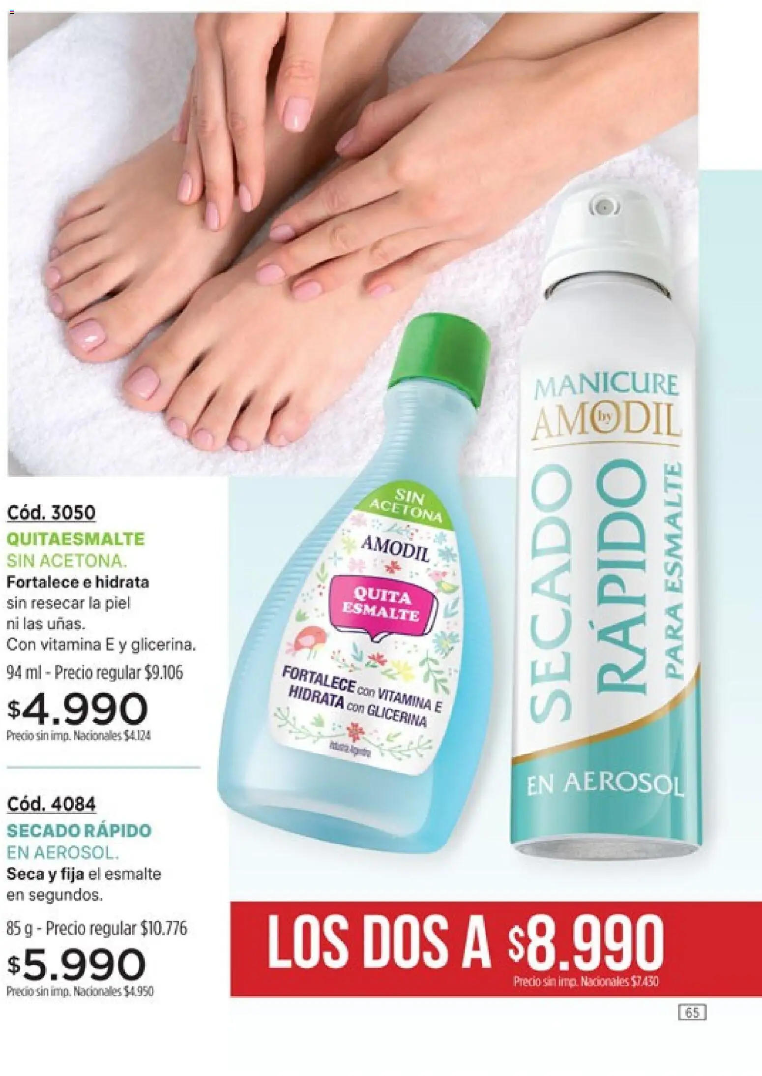 Catálogo Amodil Campaña 14 │ válido desde el 07/08/2026 | Página: 65