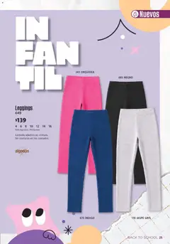 Vista previa de Ilusión catálogo Otoño, nuevo folleto de la tienda, válido en México a partir del 01/07/2026 | Página: 27 | Productos: Leggings, Algodón
