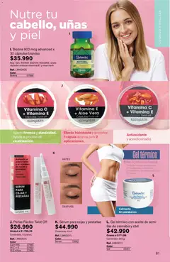 Leonisa - Catálogo -  Vista previa de la revista de la tienda Leonisa valido desde el 15.05.2026 | Página: 81 | Productos: Semillas, Serum, Loción tonificante, Aceite