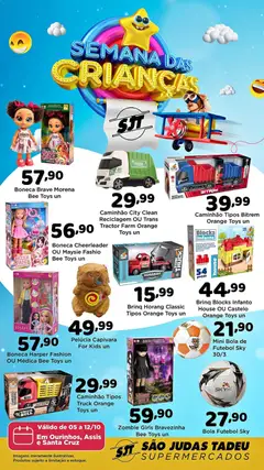 São Judas Tadeu ofertas Dia das Crianças - Pré-Visualização do folheto da loja São Judas Tadeu, válido de 05/10/2026