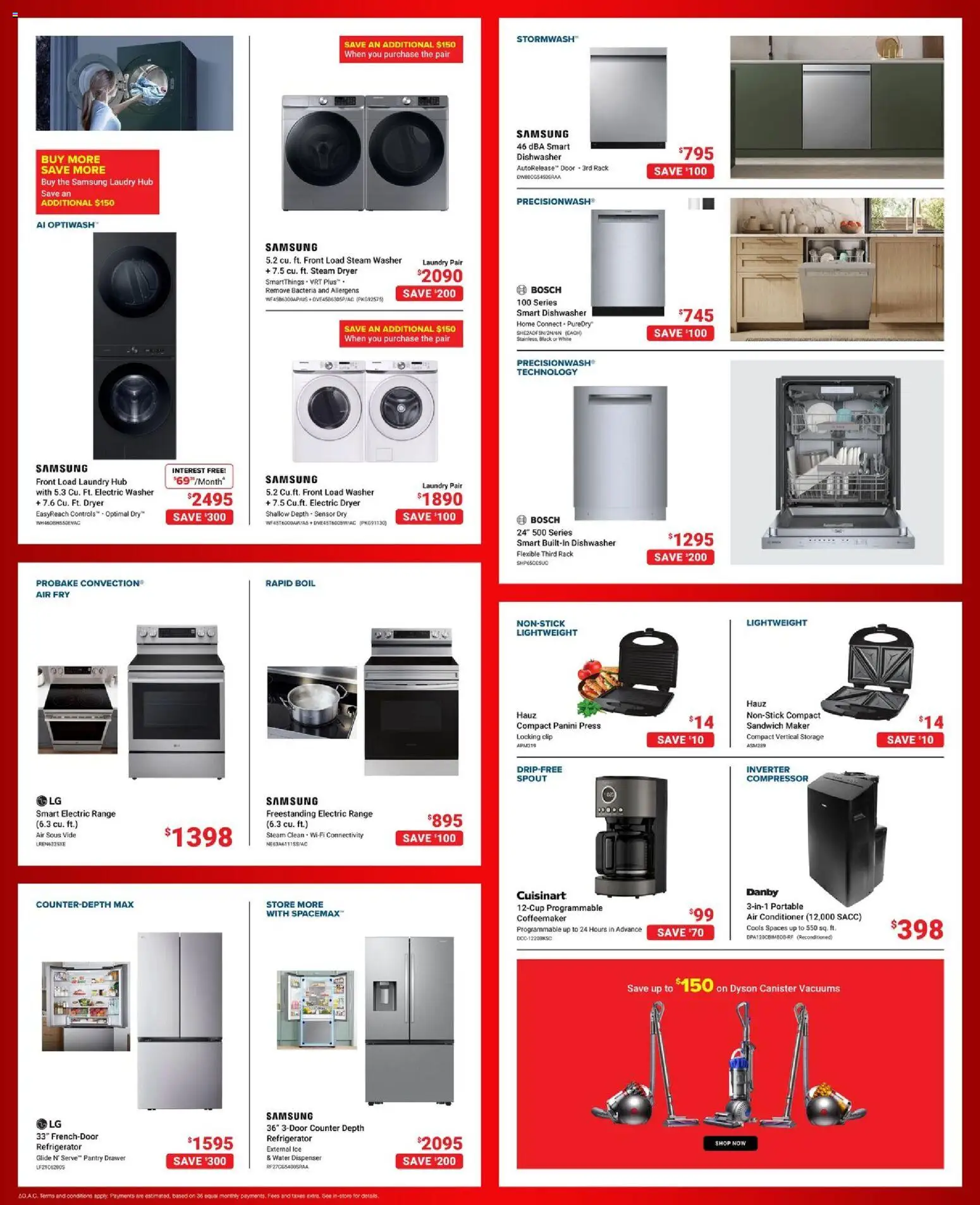 Visions flyer valid from Jun 26, 2026 | Page: 6 | Products: Refrigerator, Dryer, Dishwasher, Conditioner