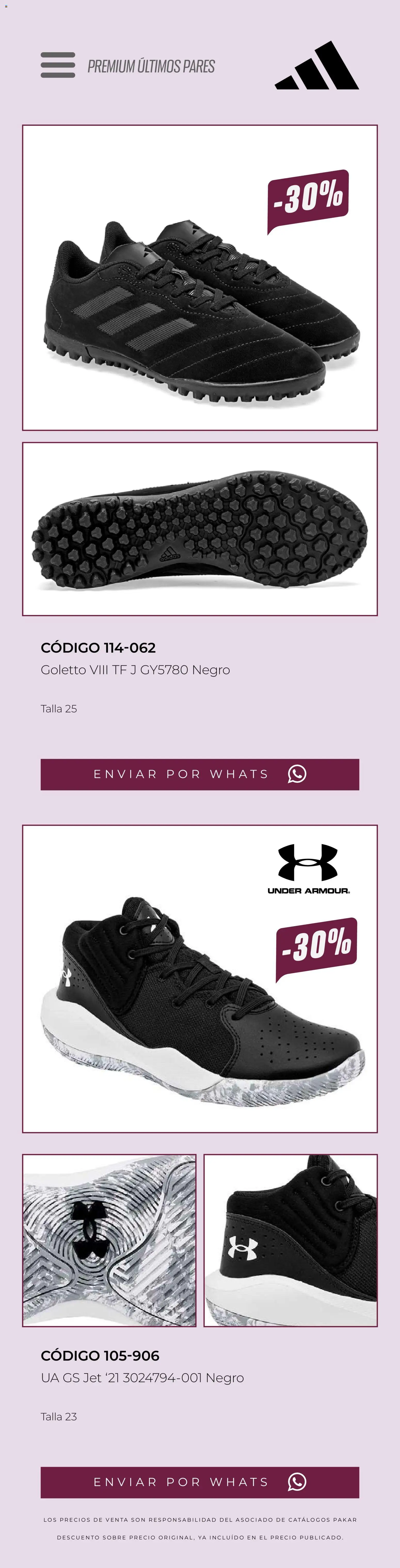 Nuevas ofertas de SC Pakar válidas en toda la República Mexicana desde el 13.03.2026. ¡Encuentra las mejores ofertas en SC Pakar catálogo Últimos pares premium ! | Página: 17