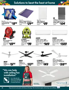 Preview of Bunnings catalogue - valid from 09/09/2026 | Page: 28 | Products: Battery, Mirror, Light, Portable