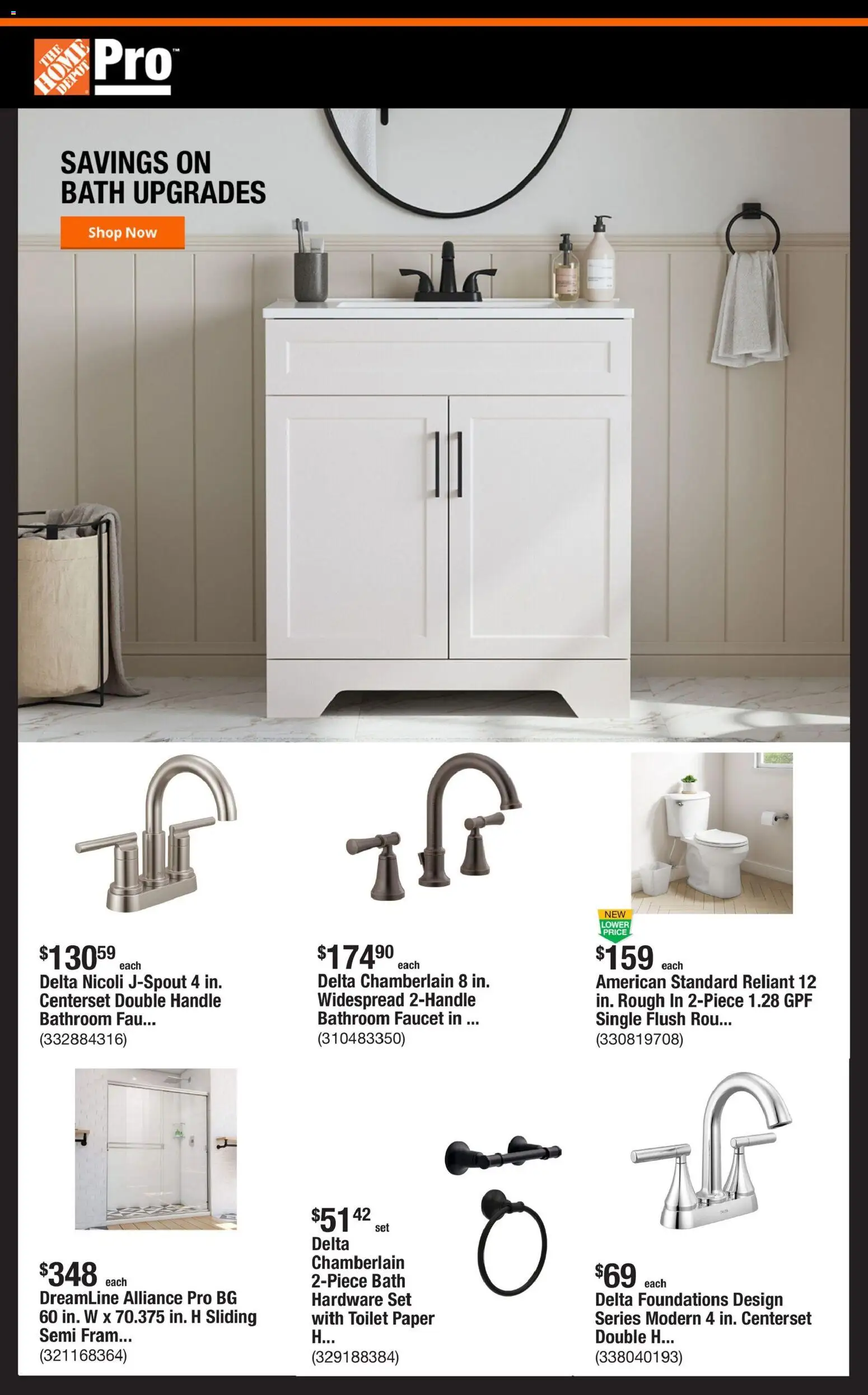 Home Depot Shop Pro Ad | 07/13 catalogue cover