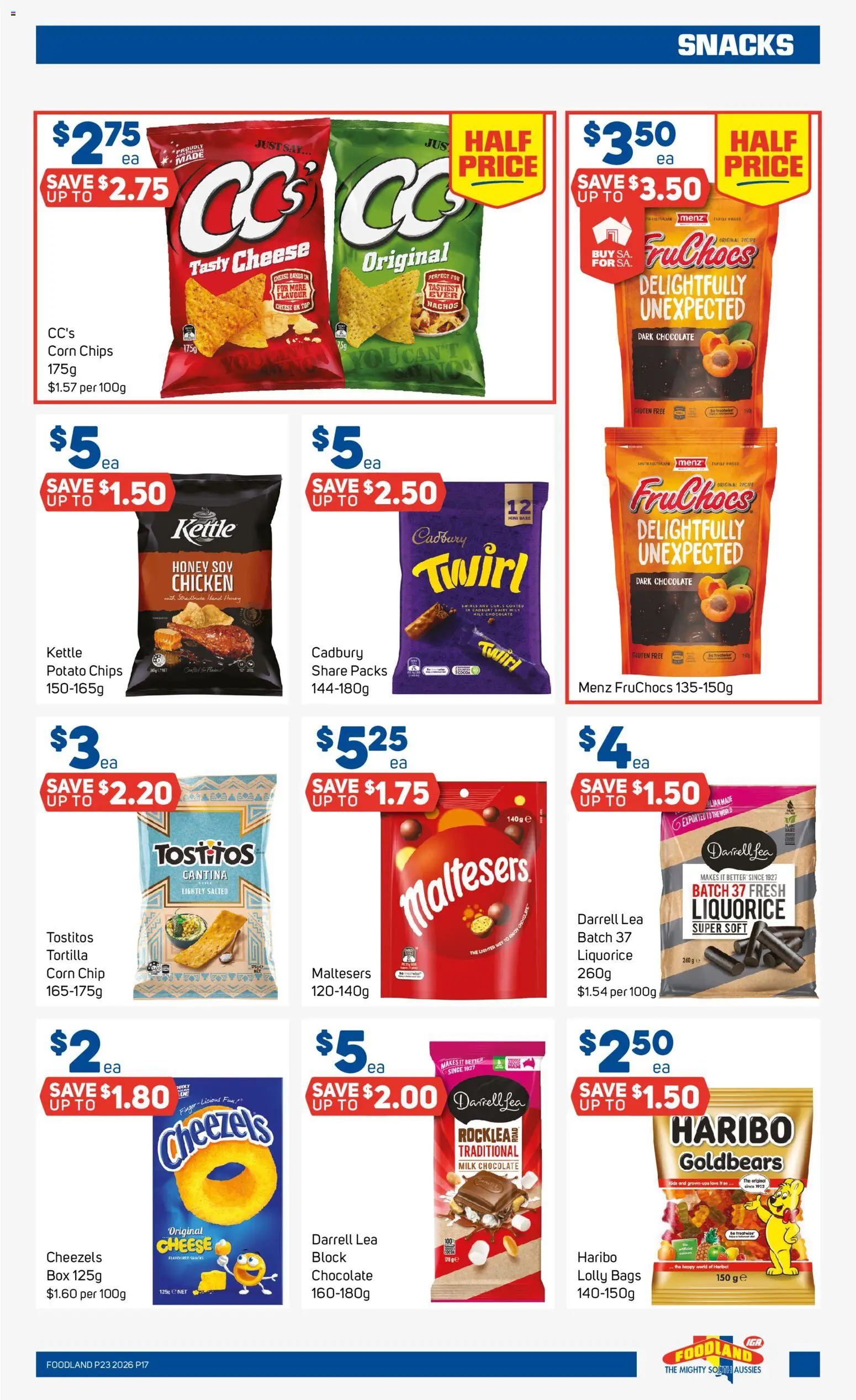 Foodland catalogue - valid from 03.06.2026 | Page: 17 | Products: Milk, Cheese, Chocolate, Kettle