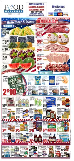 Preview of Food Universe weekly ads valid from 22.05.2026