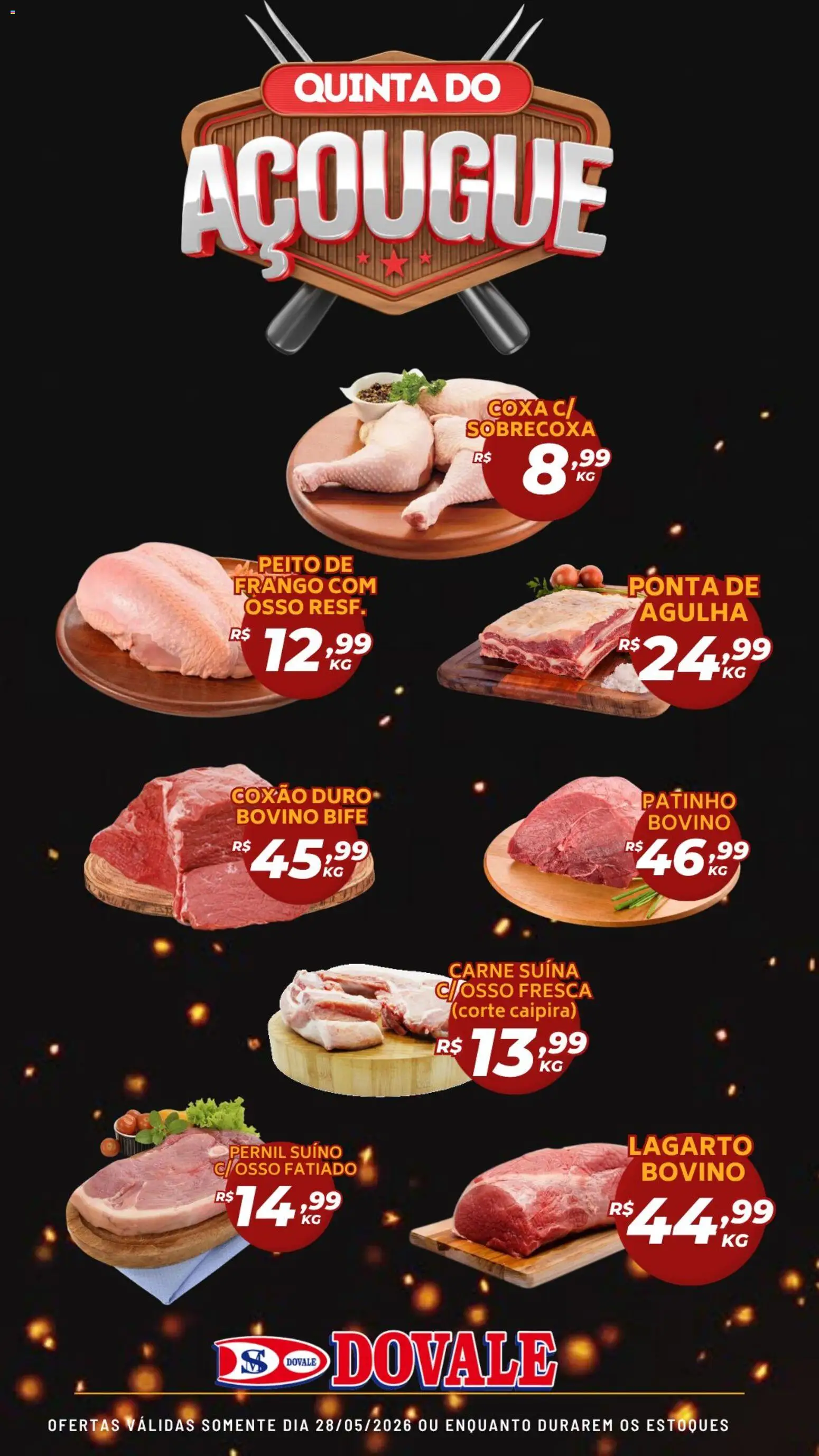 Dovale Folheto - válido de 28.05.2026 | Página: 2 | Produtos: Pernil, Carne, Frango, Peito de frango