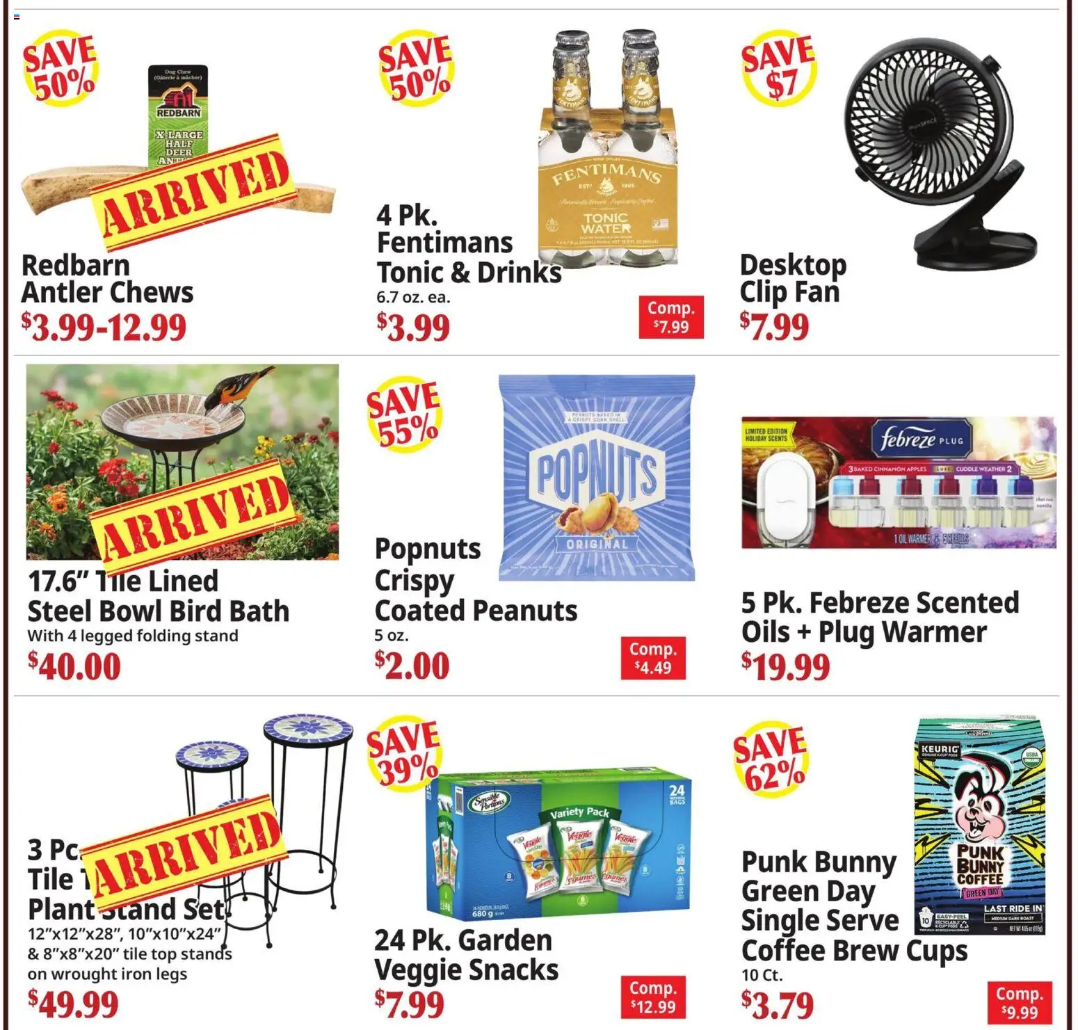Ocean State Job Lot Ad - valid from 11.06.2026 | Page: 4 | Products: Bath, Coffee, Iron, Fan