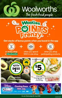 Preview of Woolworths catalogue NSW - valid from 08/07/2026