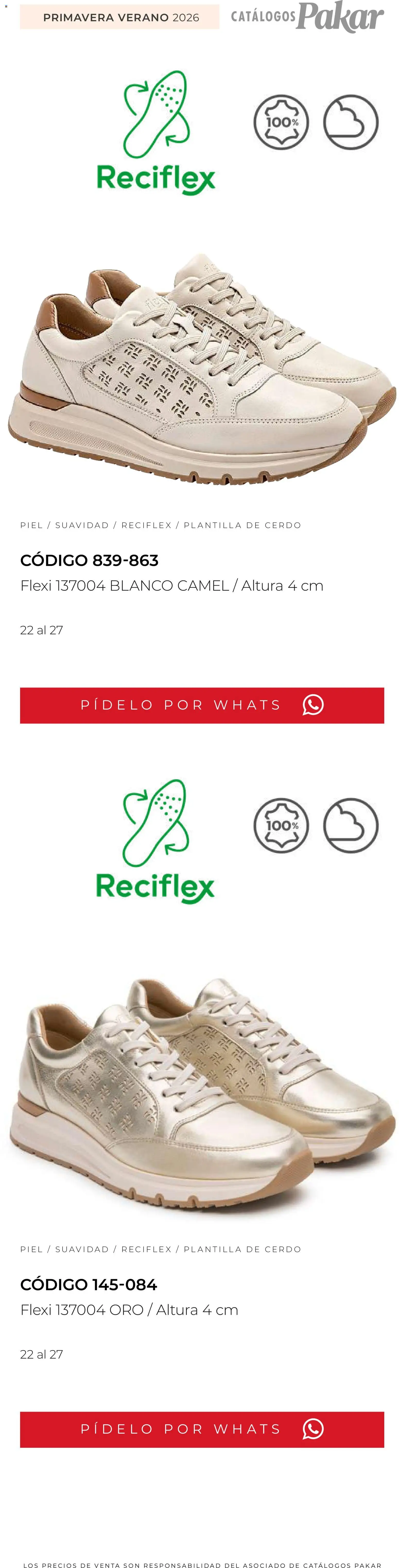 Nuevas ofertas de SC Pakar válidas en toda la República Mexicana desde el 04/03/2026. ¡Encuentra las mejores ofertas en SC Pakar catálogo Flexi PV26! | Página: 105 | Productos: Cerdo