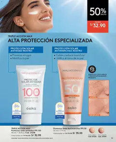 Vista previa de folleto Ésika catálogo - Campaña 8 de la Ésika válido desde 25.04.2026 | Página: 99 | Productos: Protector solar