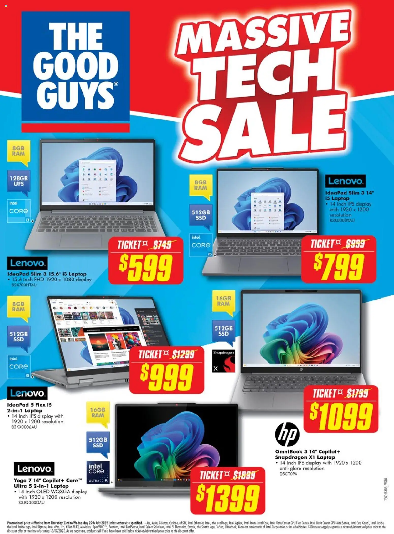 The Good Guys catalogue - valid from 23/07/2026 | Page: 25 | Products: Laptop