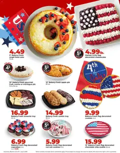 Preview of HyVee weekly ads valid from 06/29/2026 | Page: 6 | Products: Chocolate, Angel Food Cake, Apple Pie, Cheesecake